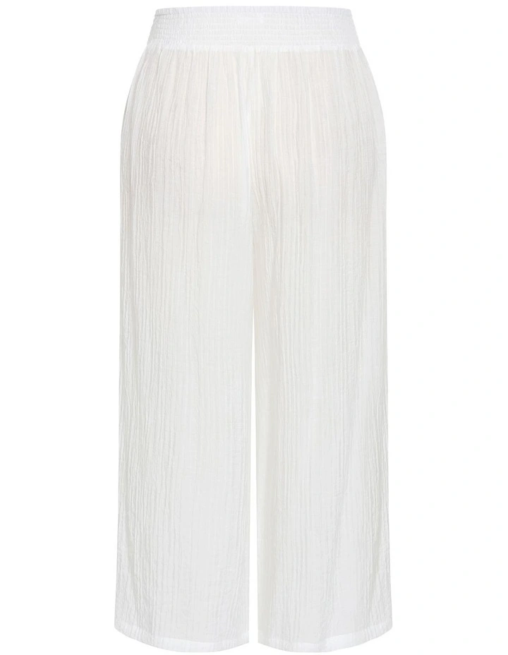 Plus Size Maci Pant in Ivory image 4