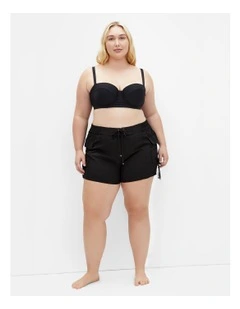 Plus Size Azores Boardie in Black