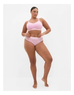 Plus Size Signature CCX Wireless Bra in Cherry Blossom
