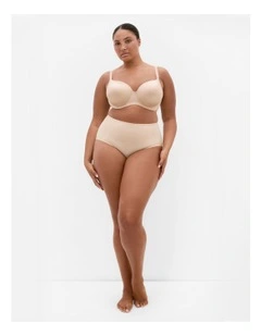Plus Size Sexy Glam T-shirt Bra in Latte
