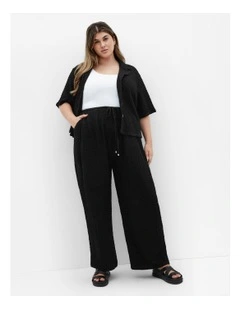 Plus Size Zoie Shirt in Black