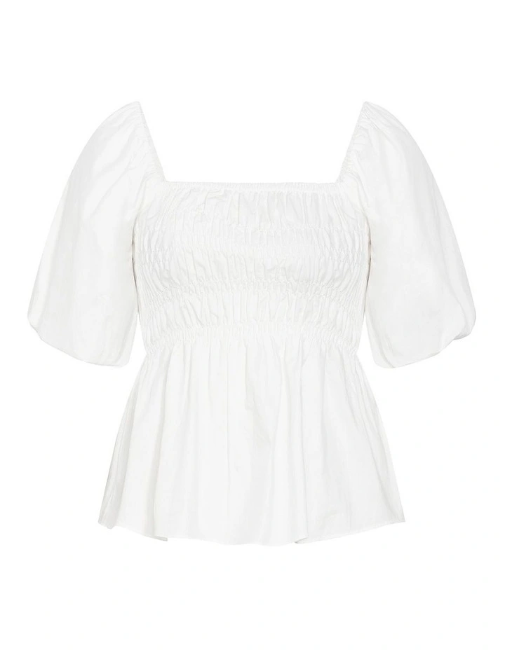 Plus Size Blaire Top in Ivory image 3