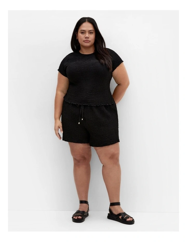 Plus Size Zoie Top in Black image 1