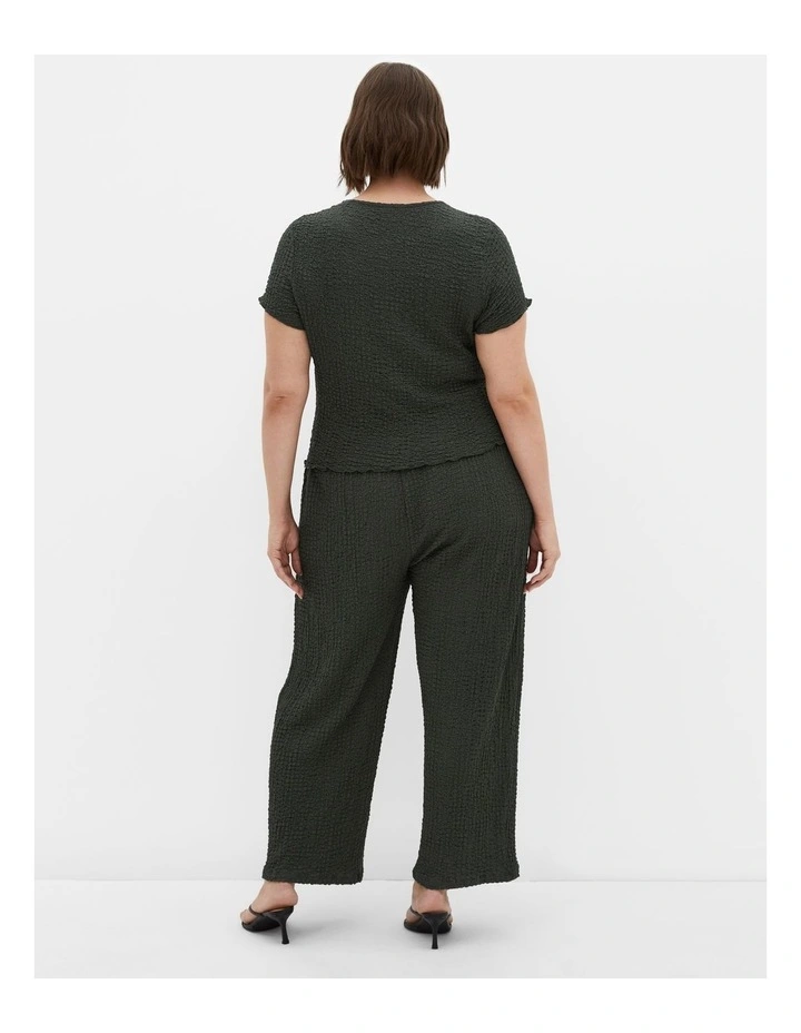 Plus Size Zoie Top in Military image 2