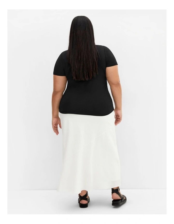 Plus Size Bronte Top in Black image 2