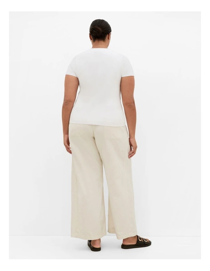 Plus Size Bronte Top in White image 2