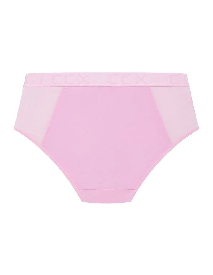 Plus Size Signature Hi Brief in Cherry Blossom image 4