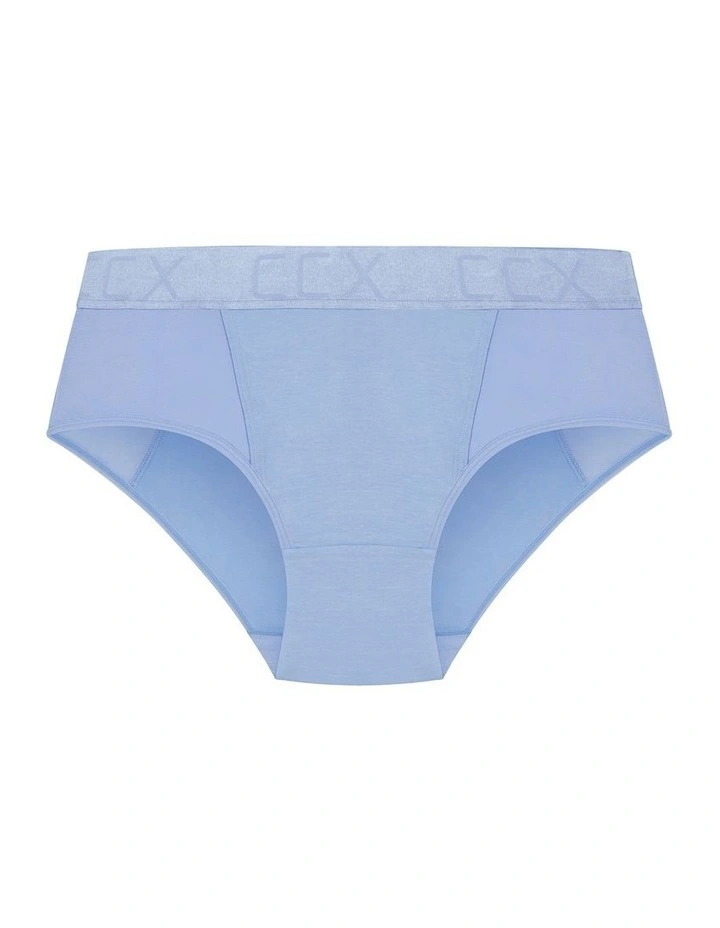 Plus Size Signature Hi Brief in Angel Blue image 3