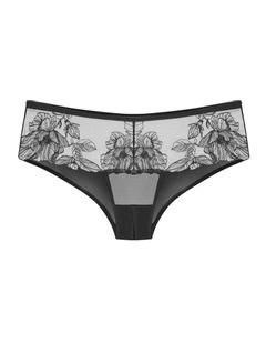 Plus Size Kimora Ouvert Cheeky Brief in Black