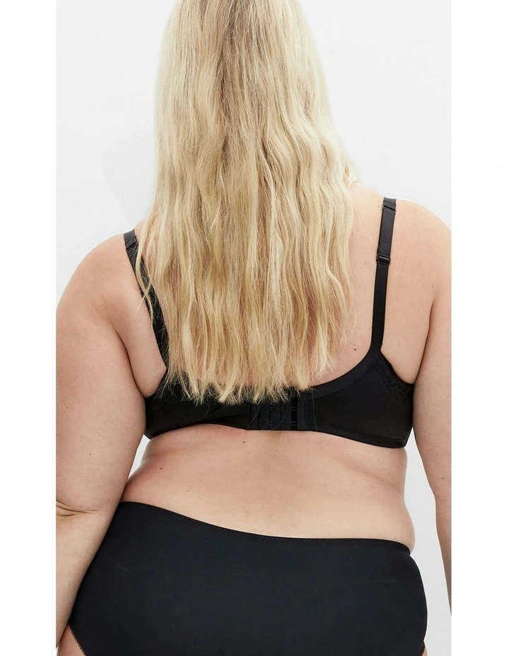Fifi Contour Bra in Black image 2