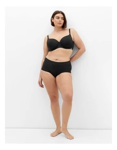 Luxe Cotton Boyleg Briefs 3 Pack in Black