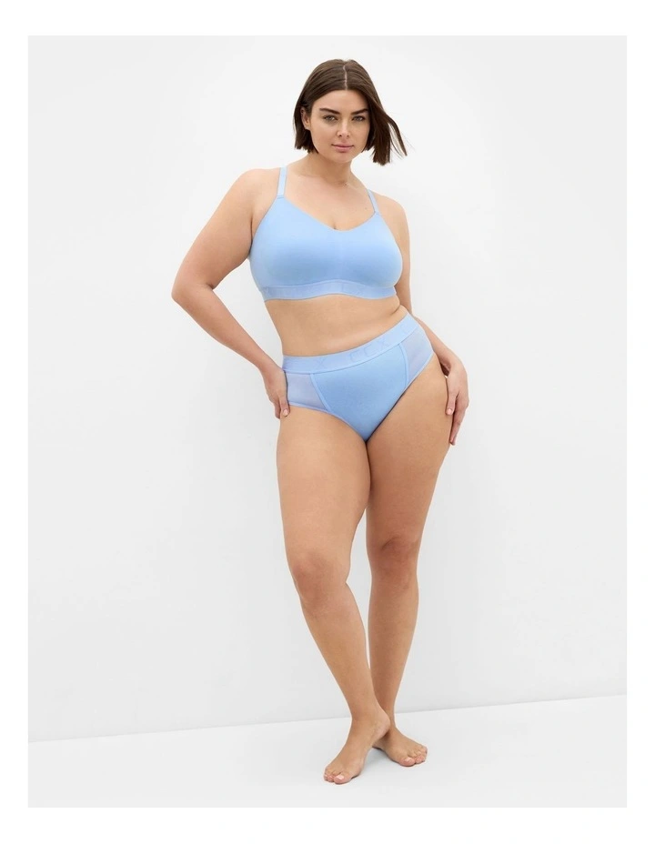 Signature Cheeky Panty in Angel Blue image 3