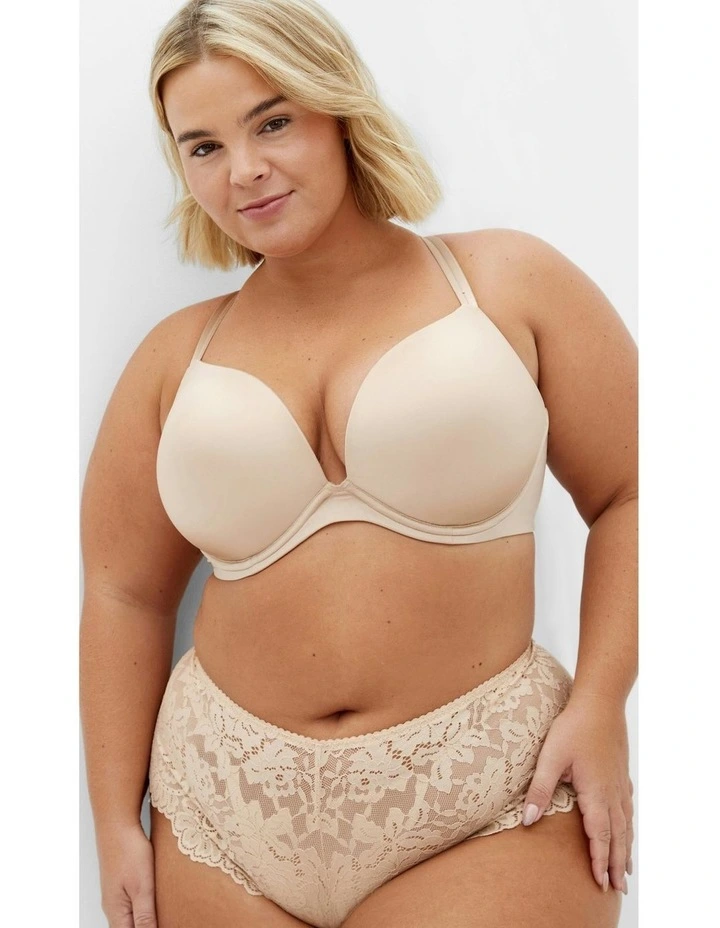 Adore Push Up Bra in Latte image 1