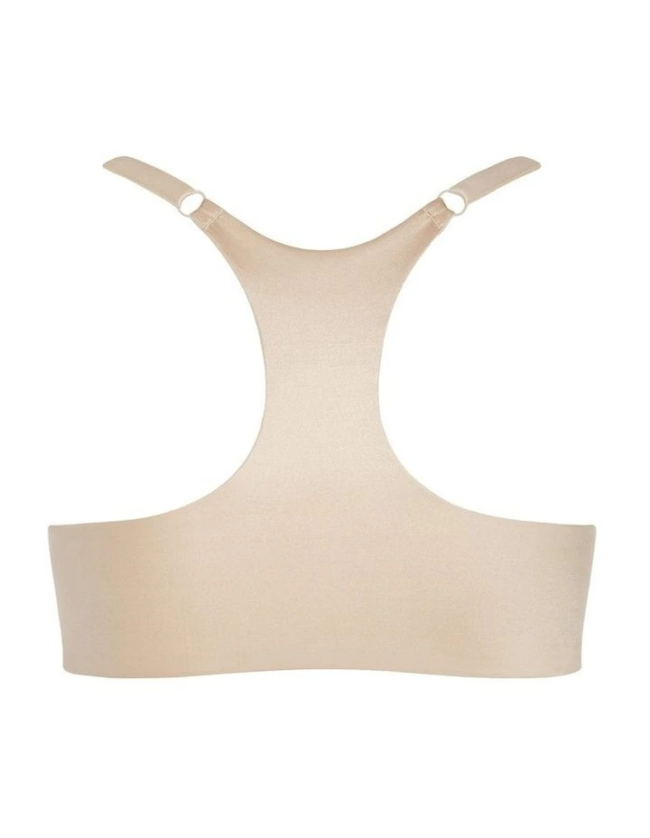 Iris Contour Racerback Bra in Latte image 4