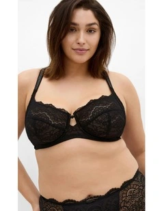 Demi Underwire Bra in Black