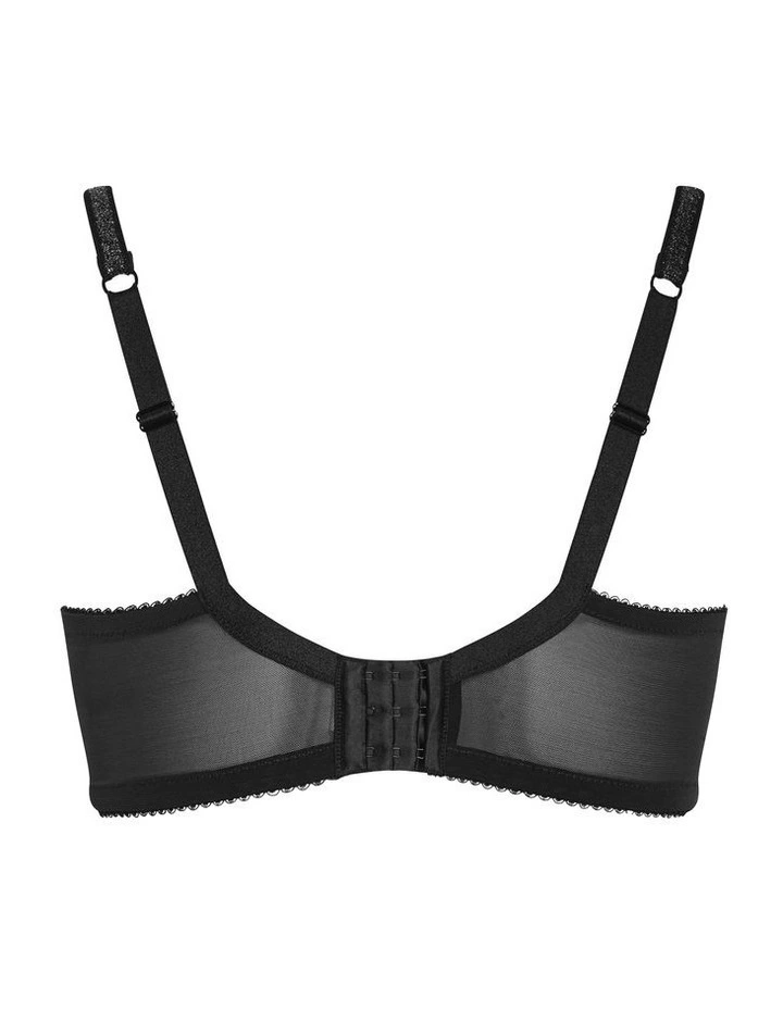 Demi Underwire Bra in Black image 4