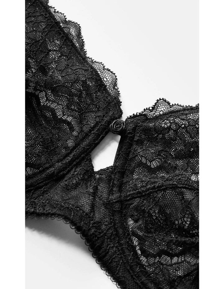 Demi Underwire Bra in Black image 5