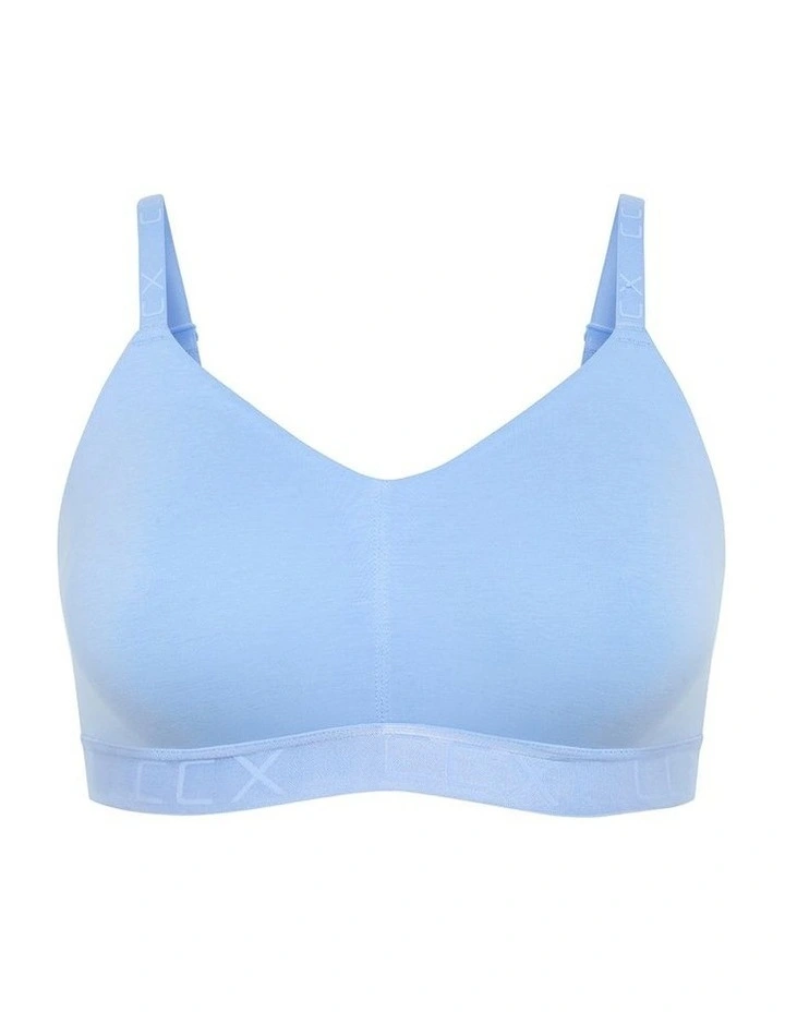 Signature Wireless Bra in Angel Blue image 3