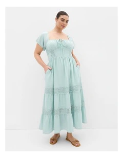 Haven Maxi Dress in Seafoam