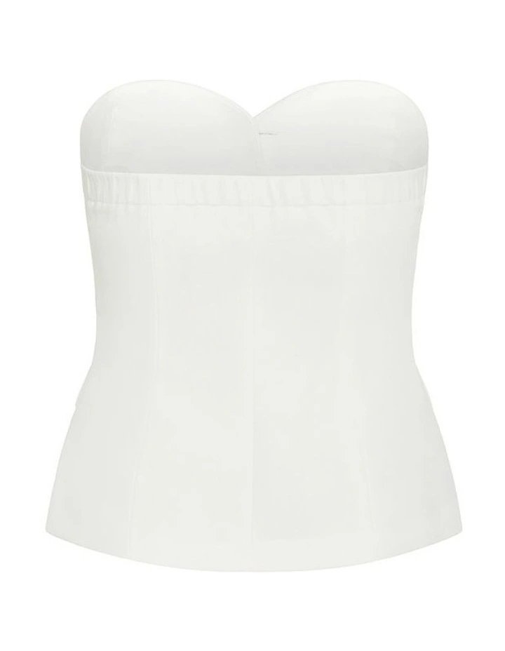 Cora Corset in Ivory image 4