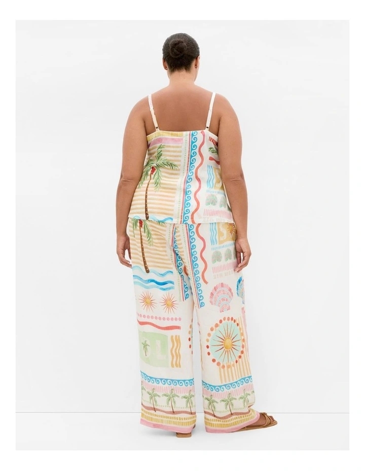 Aliya Print Cami in Multi image 2