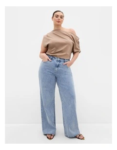 Harley Fit Denim Blues Straight Leg Regular Jean in Light Wash