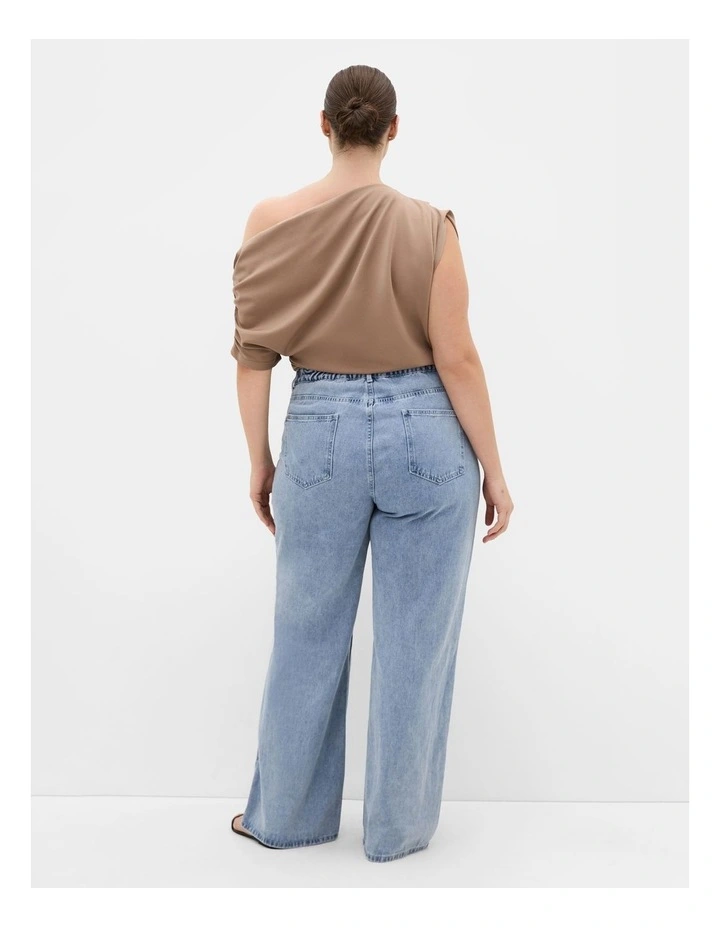 Harley Fit Denim Blues Straight Leg Regular Jean in Light Wash image 2