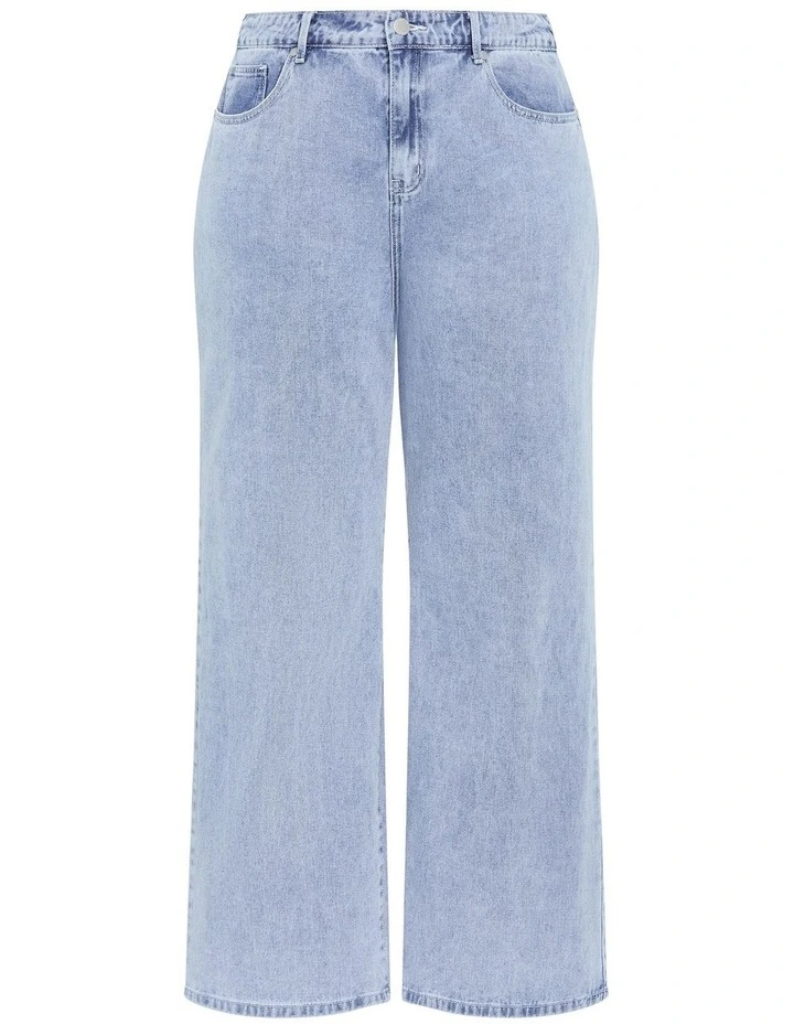 Harley Fit Denim Blues Straight Leg Regular Jean in Light Wash image 3