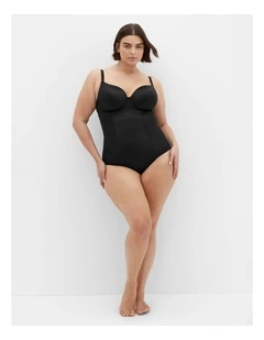 Smooth & Chic Control Brief in Black