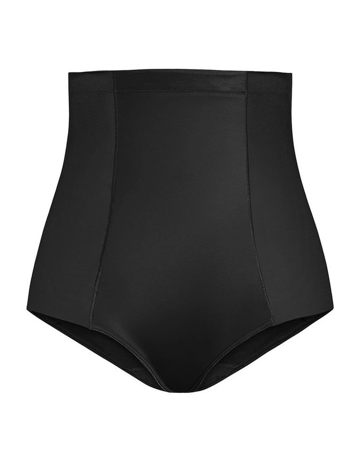 Smooth & Chic Control Brief in Black image 3