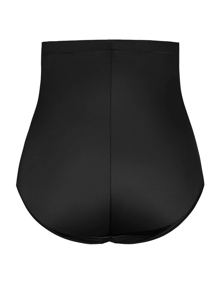 Smooth & Chic Control Brief in Black image 4