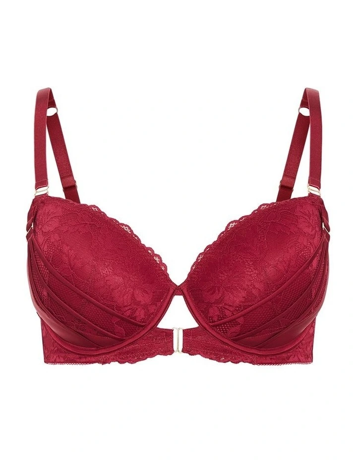 Tabria Contour Bra in Garnet image 3