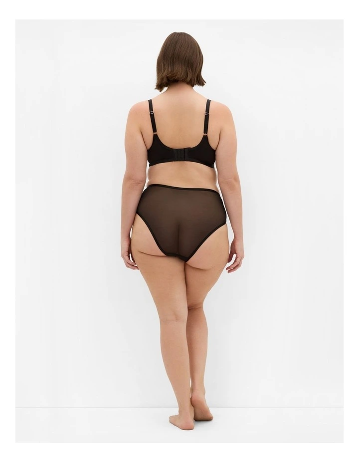 Serena Demi Underwire Bra in Pink Flamenco image 2