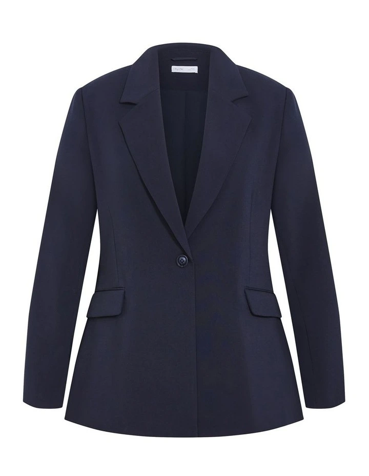 Tori Blazer in Navy image 3