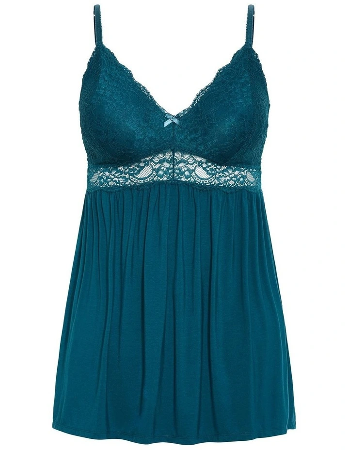 Juliette Chemise in Teal image 3