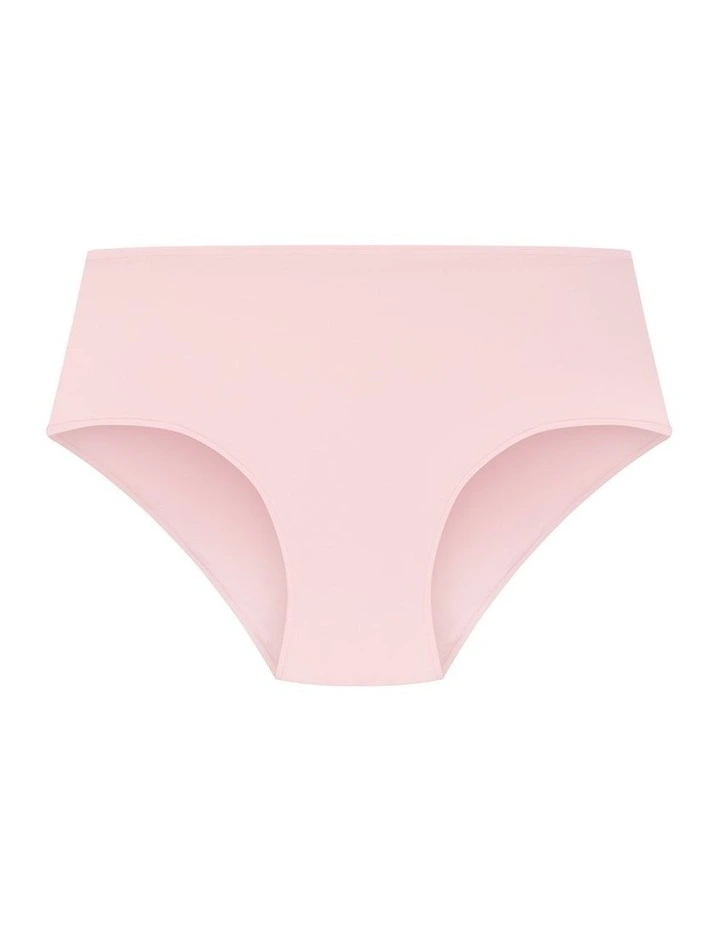 Luxe Microfibre 3 Pack Hi Brief in Pink, Navy, and Black image 5