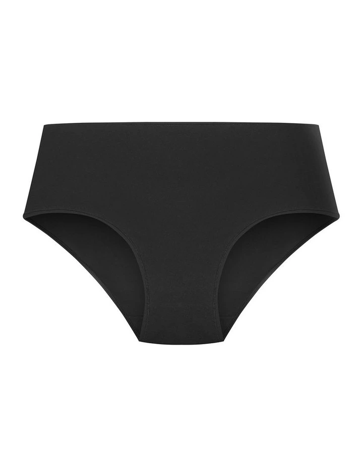 Luxe Microfibre 3 Pack Hi Brief in Pink, Navy, and Black image 7
