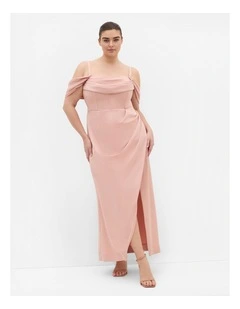 Forbidden Love Maxi Dress in Ballet Pink