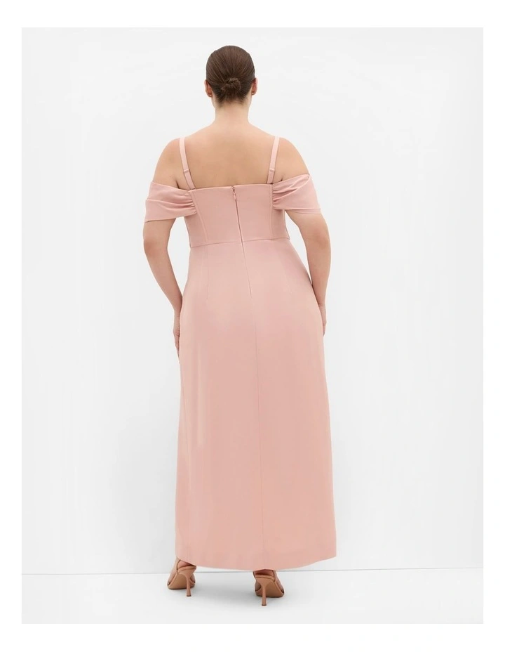 Forbidden Love Maxi Dress in Ballet Pink image 2