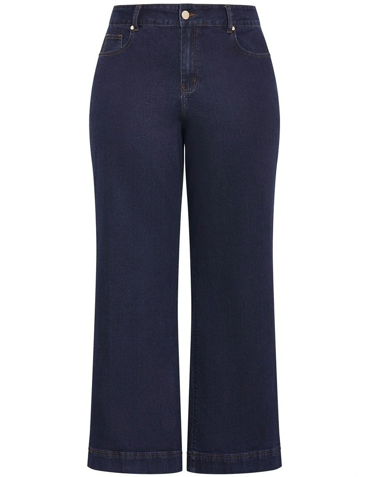 Harley Fit Jorja Wide Leg Jeans in Dark Wash image 3