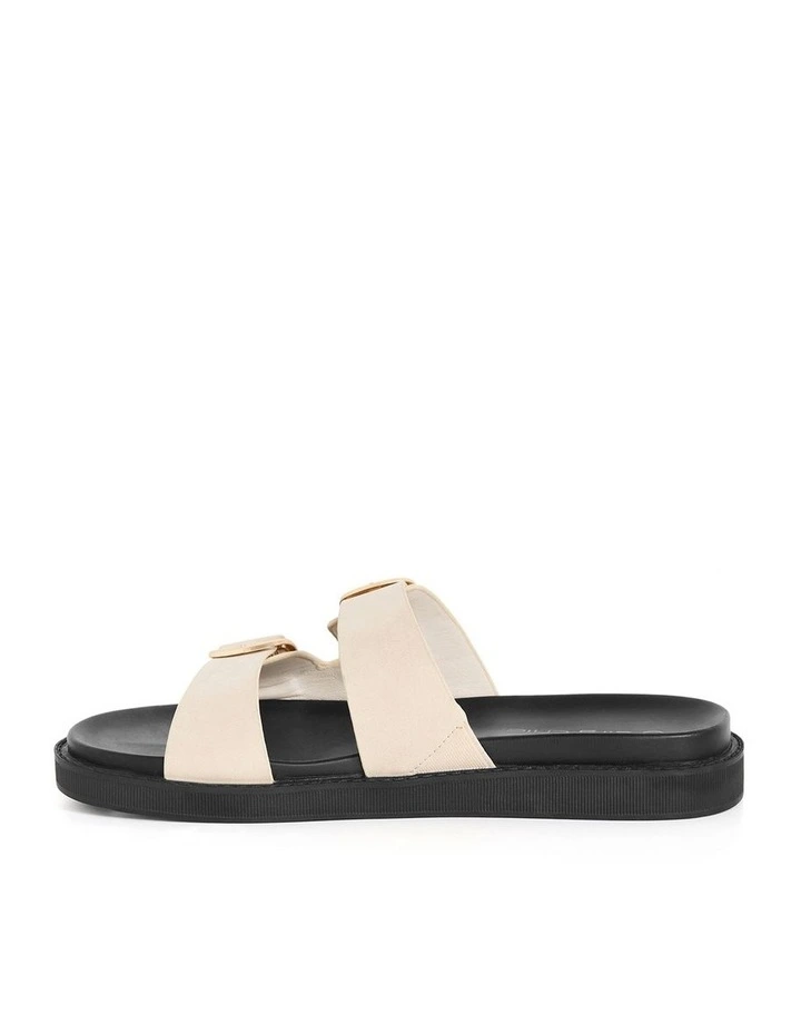 Wide Fit Casey Slide in Stone image 3