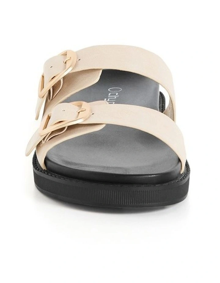 Wide Fit Casey Slide in Stone image 4