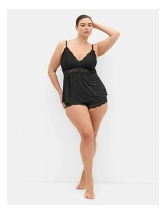 Juliette Cami Short Set in Black