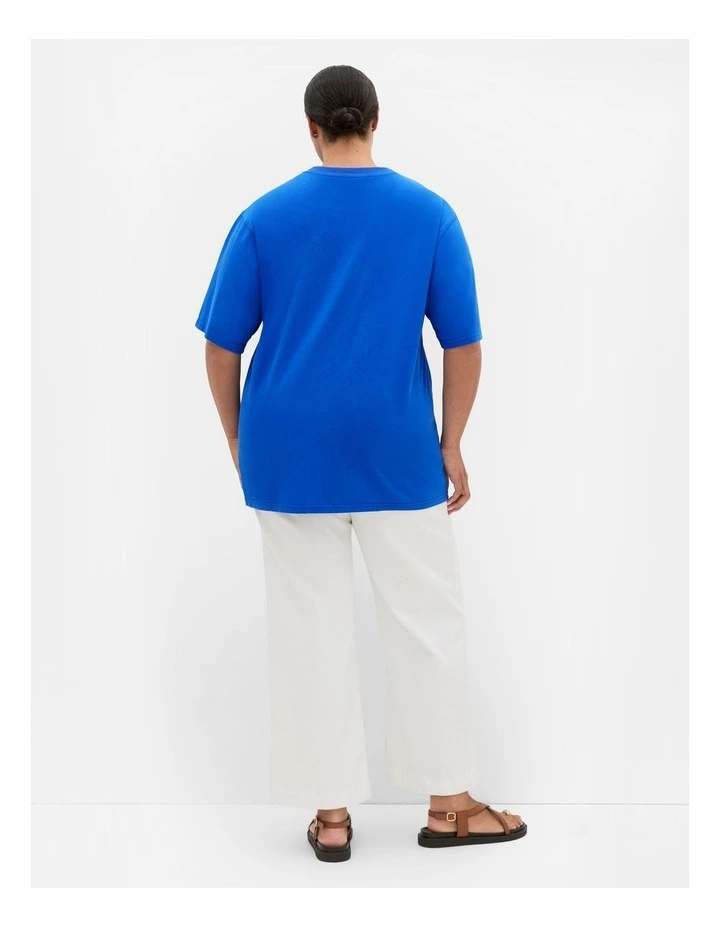 Summer Sun Tee in Blue image 2