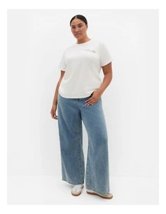 Sammy Cin Cin Tee in Ivory