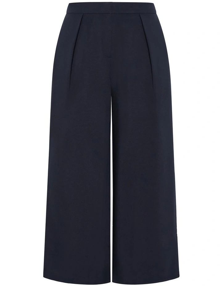 Tori Wide Leg Pant in Navy image 3