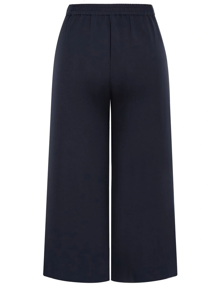 Tori Wide Leg Pant in Navy image 4