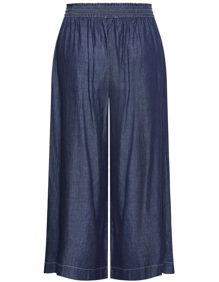 Mikayla Denim Pant in Dark Wash image 4