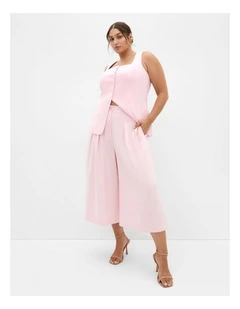 Abbie Vest in Soft Pink