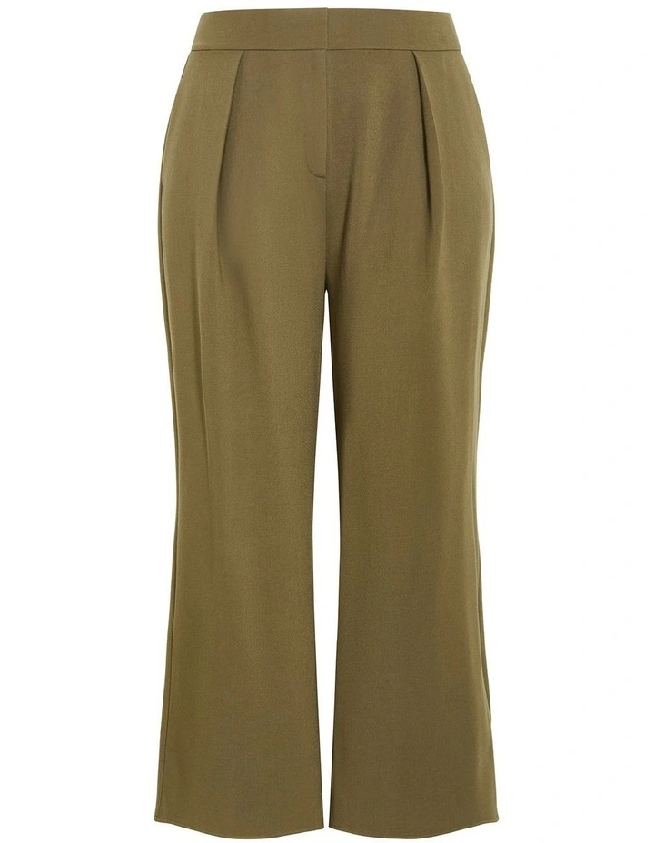 Tori Wide Leg Pant in Olive image 3